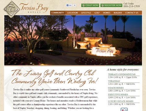 Treviso Bay Naples by Lennar